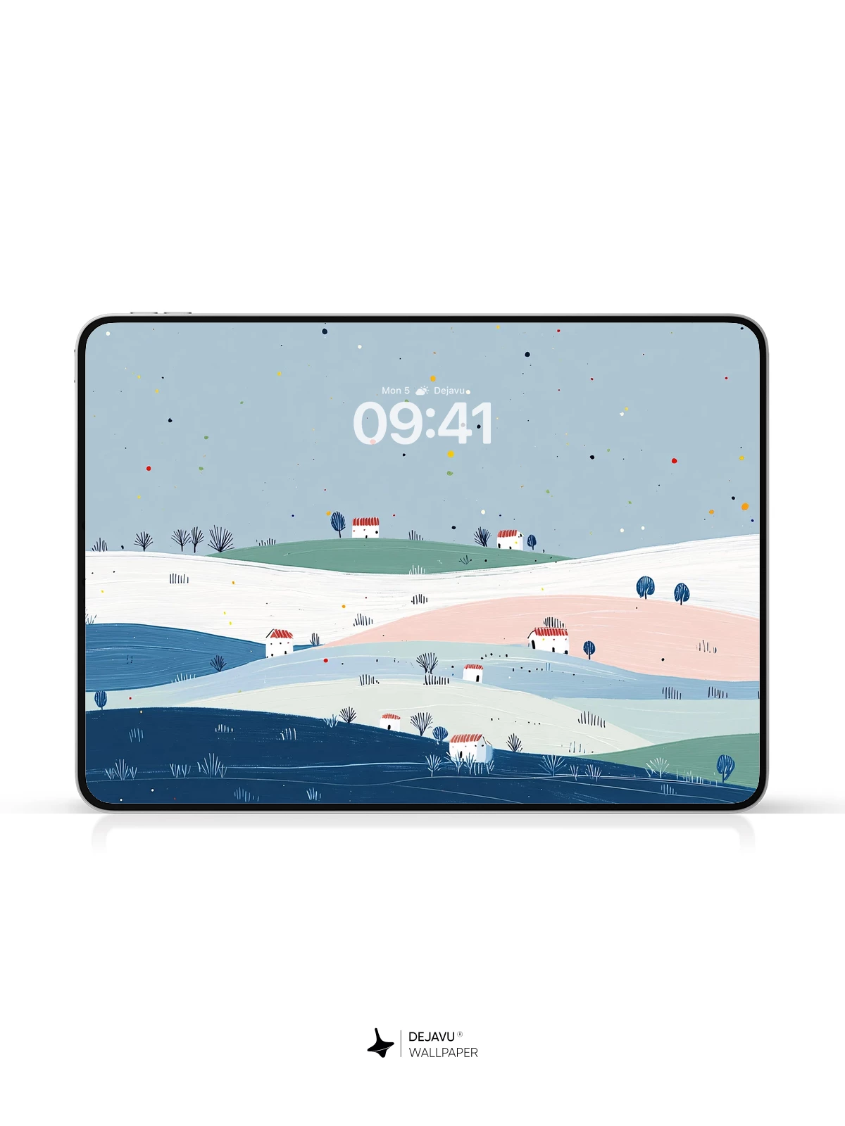 Winter Village Wallpaper 4K for iPhone Lock Screen
