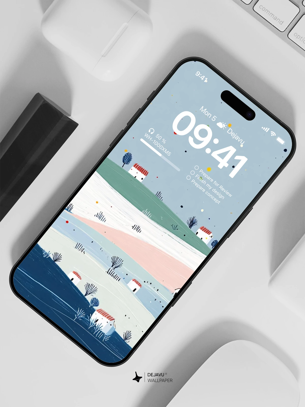 Winter Village Wallpaper 4K for iPhone Lock Screen