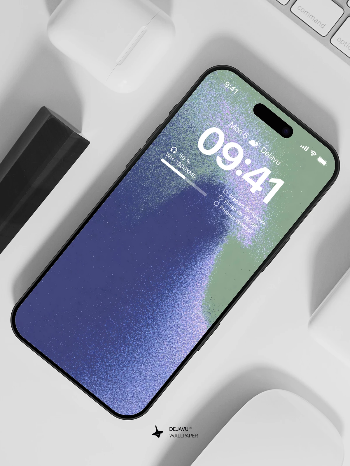 Abstract Wave Wallpaper 4K for iPhone Lock Screen