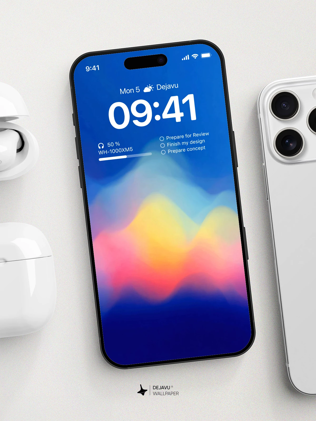 Colorful Gradient Wallpaper 4K for Mobile Background