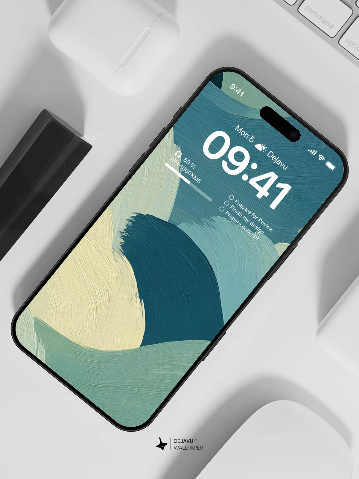 Abstract Wave Wallpaper 4K for iPhone Lock Screen