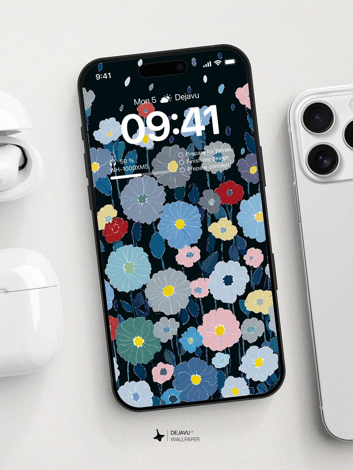 Floral Wallpaper 4K for iPhone Lock Screen