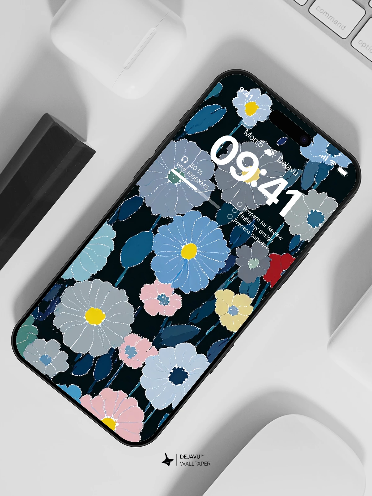 Floral Wallpaper 4K for iPhone Lock Screen