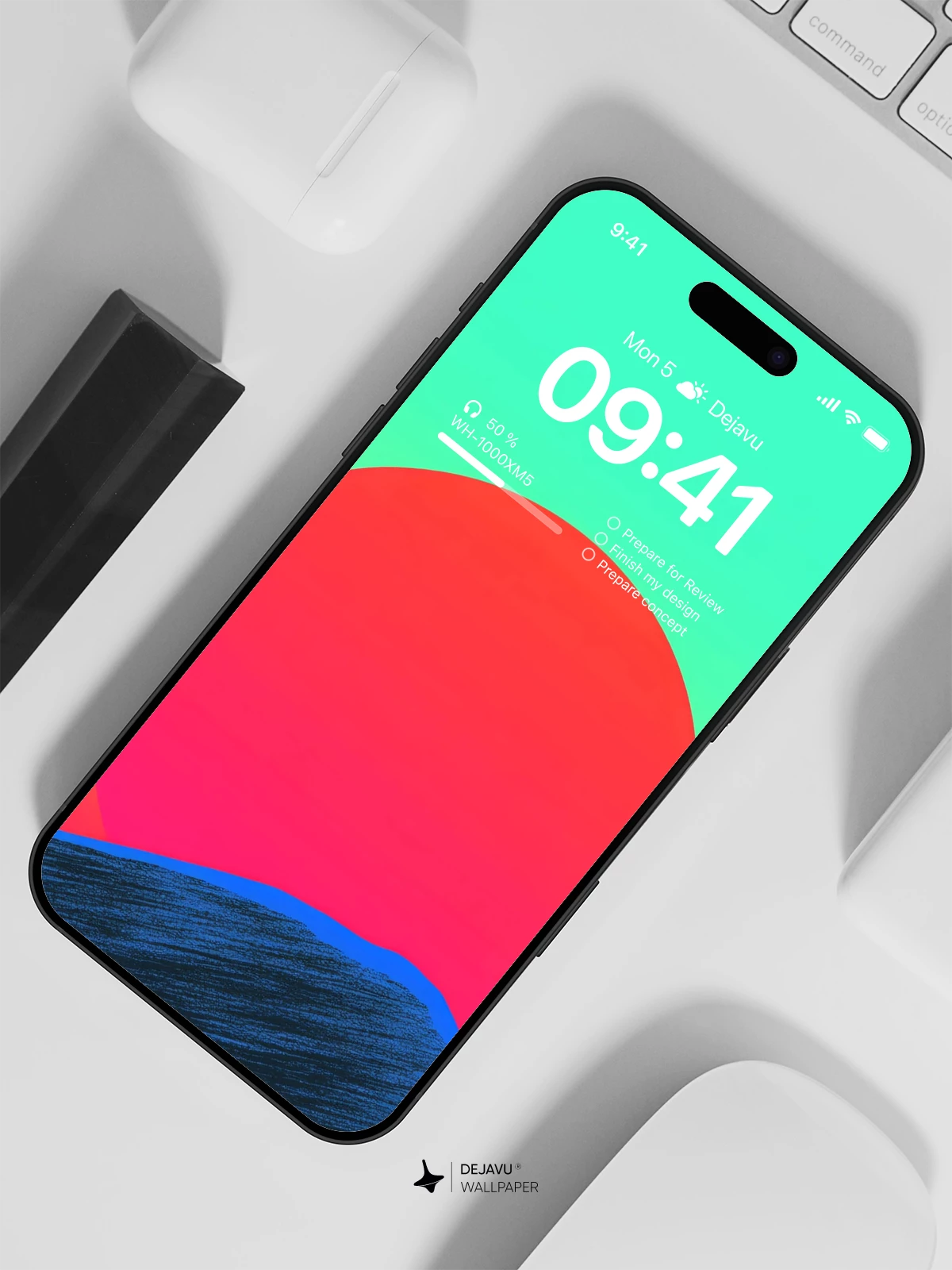 Sunset Mountain Wallpaper 4K for iPhone Lock Screen