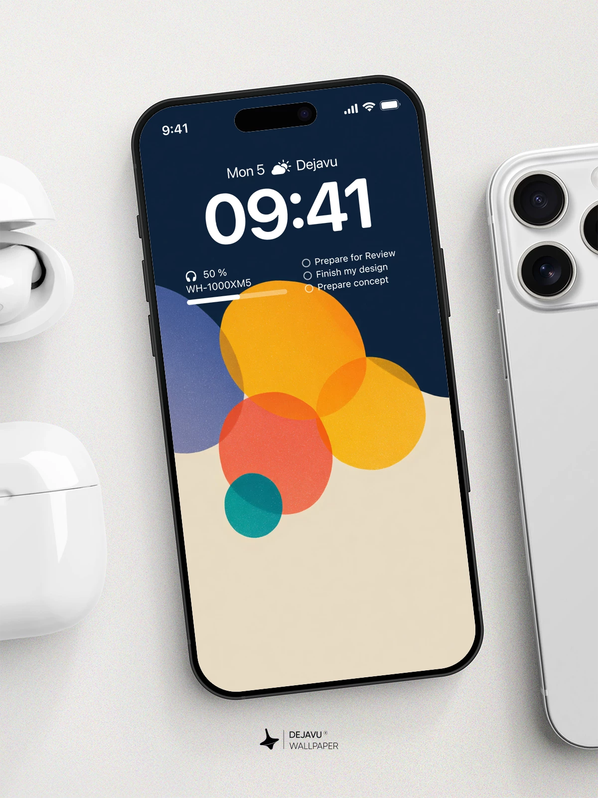 Abstract Colorful Wallpaper 4K for iPhone Lock Screen