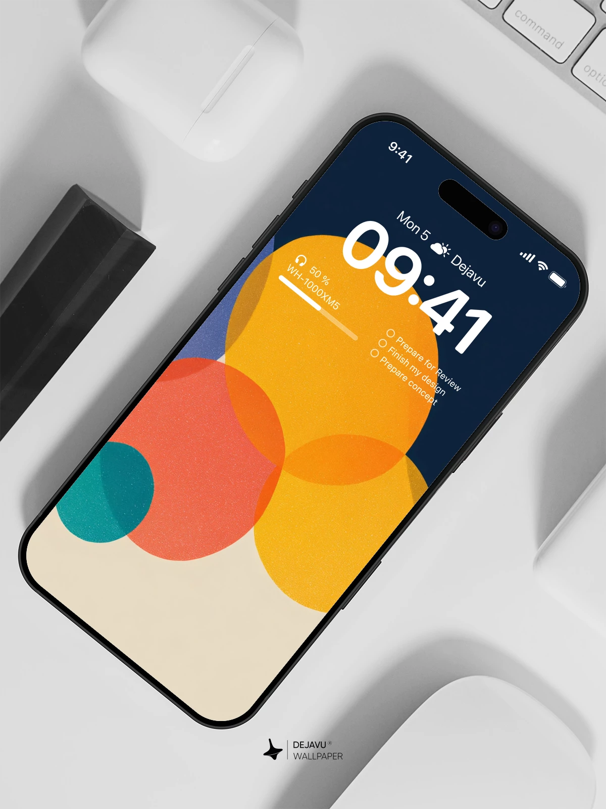 Abstract Colorful Wallpaper 4K for iPhone Lock Screen