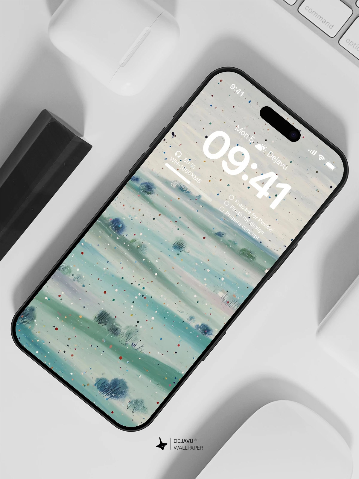 Winter Snowy Landscape Wallpaper 4K for iPhone Lock Screen