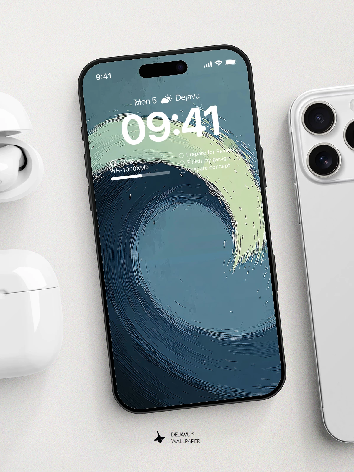 Swirl Pattern Wallpaper 4K for iPhone Lock Screen