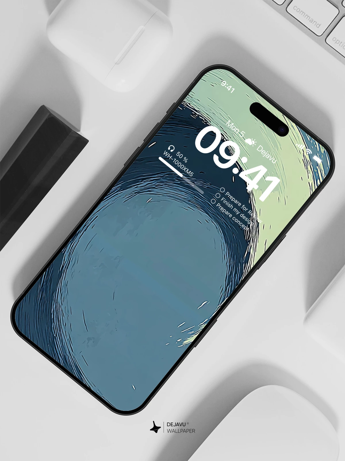 Swirl Pattern Wallpaper 4K for iPhone Lock Screen
