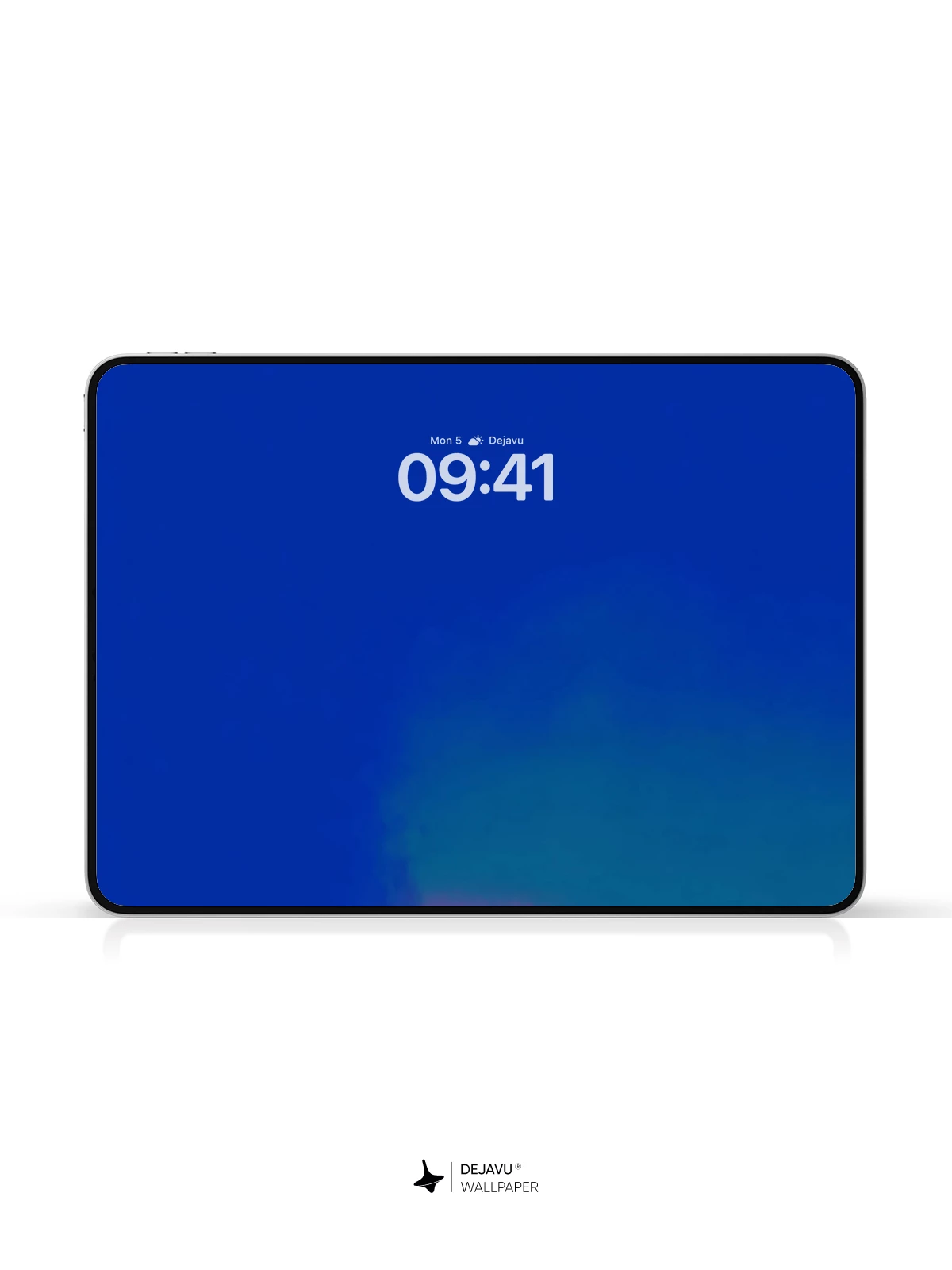 Blue Gradient Wallpaper 4K for iPhone Lock Screen