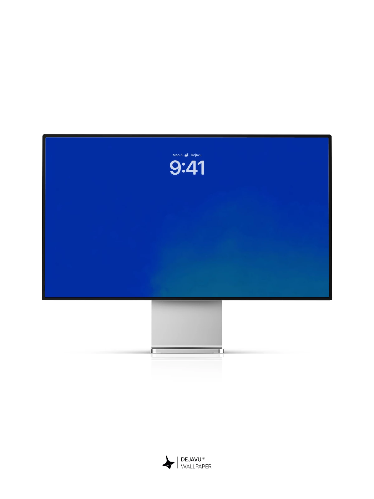 Blue Gradient Wallpaper 4K for iPhone Lock Screen