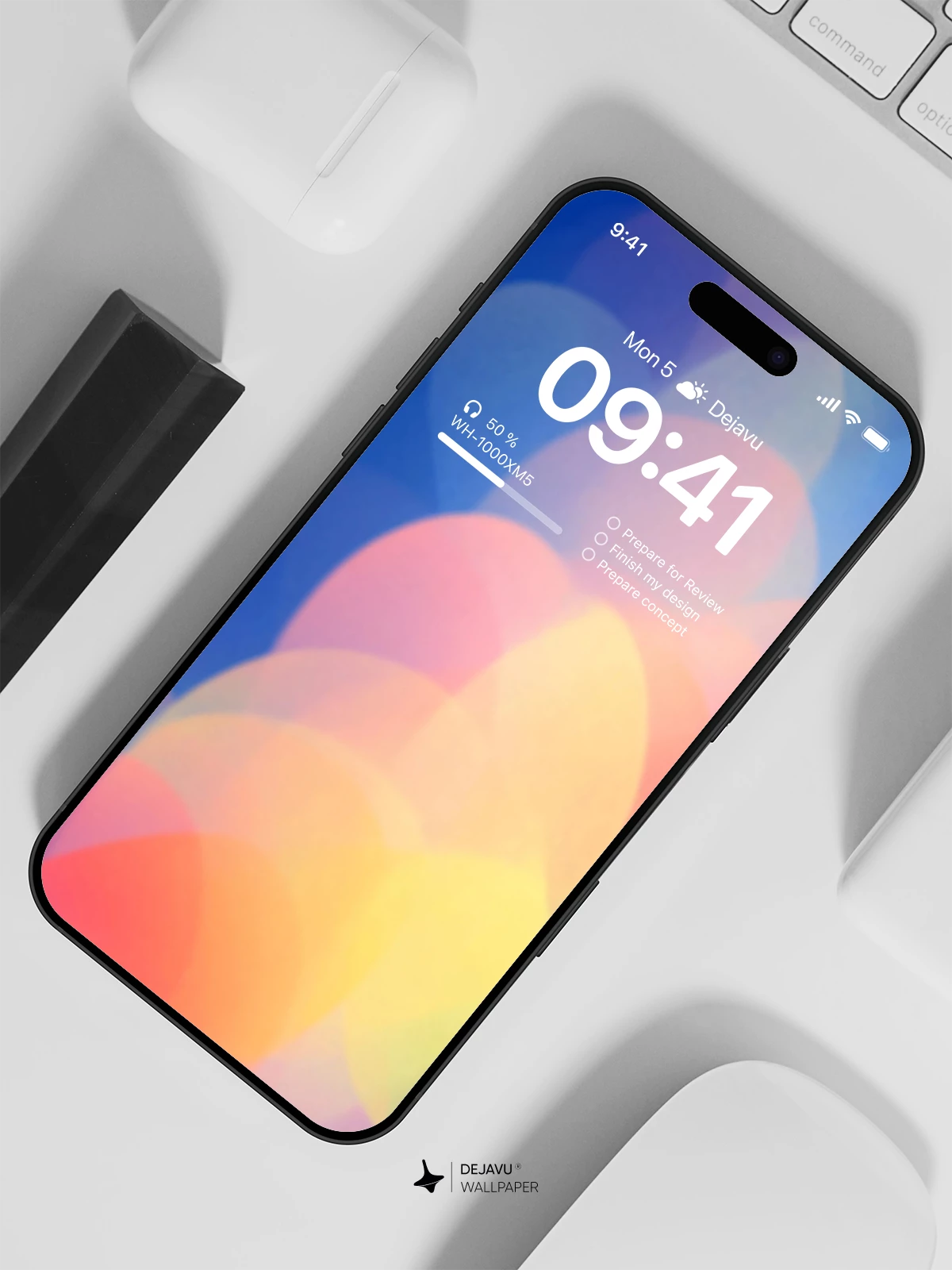 Abstract Bokeh Wallpaper 4K for iPhone Lock Screen