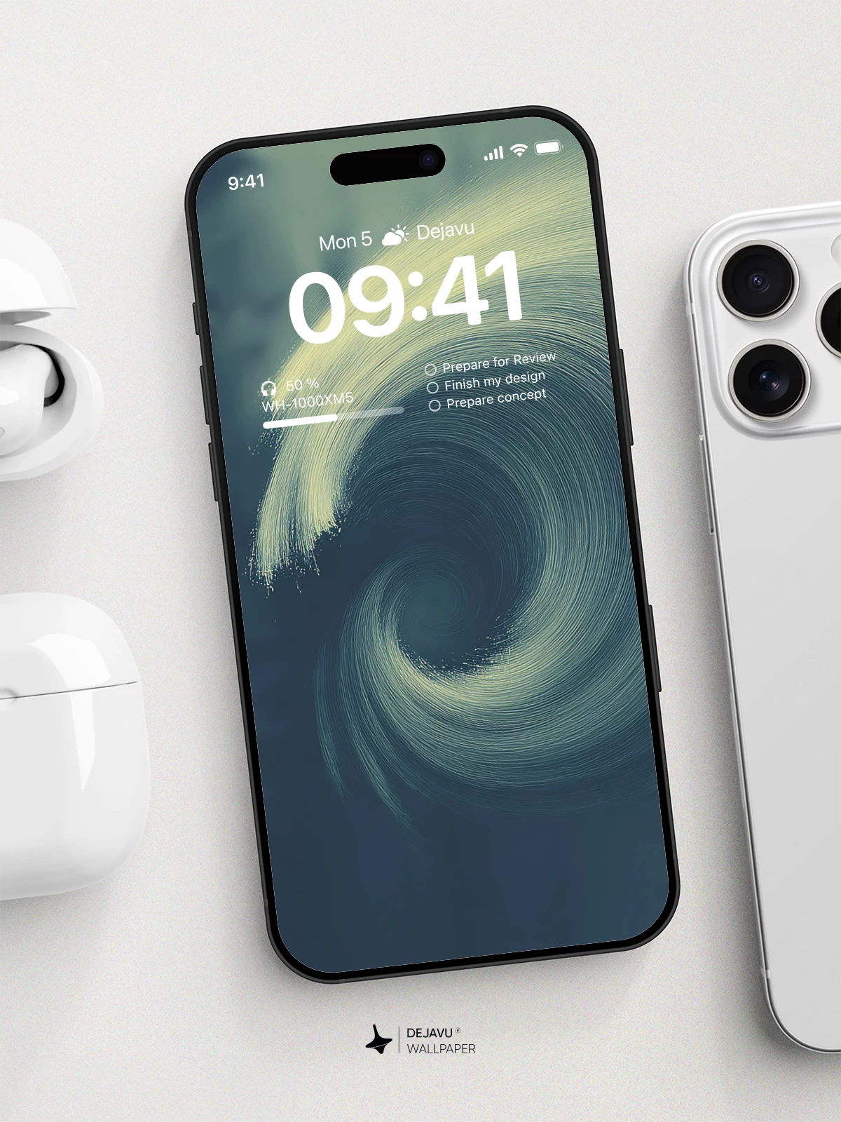 Abstract Swirl Wallpaper 4K for Mobile Background
