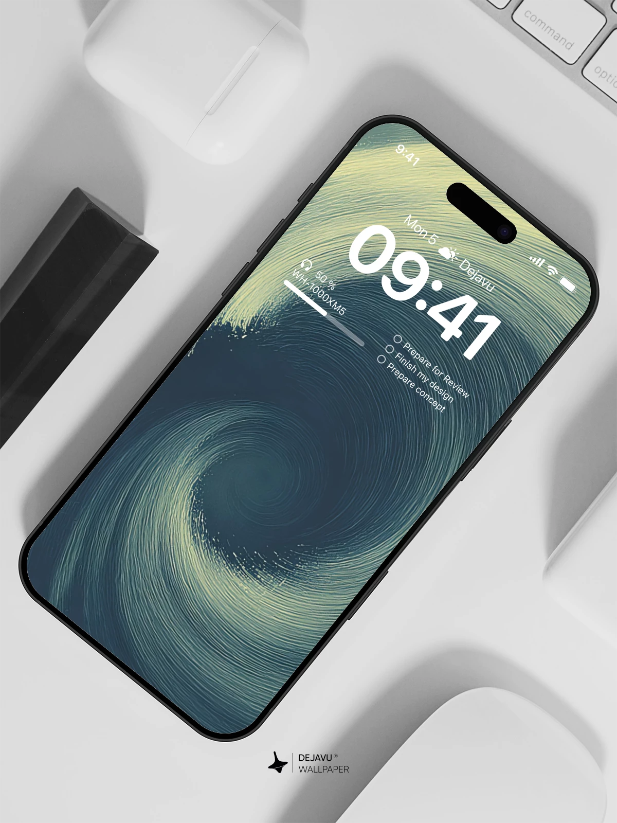 Abstract Swirl Wallpaper 4K for Mobile Background