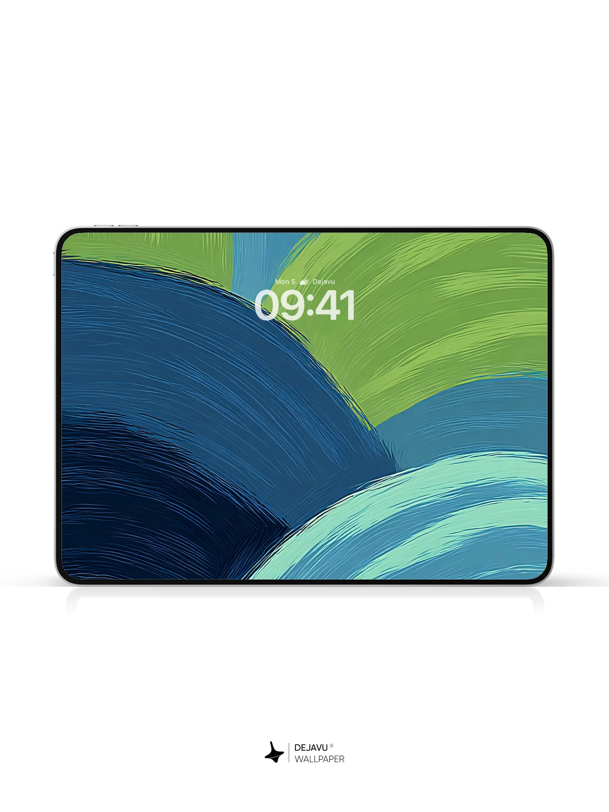 Blue and Green Abstract Wallpaper 4K for Mobile Background