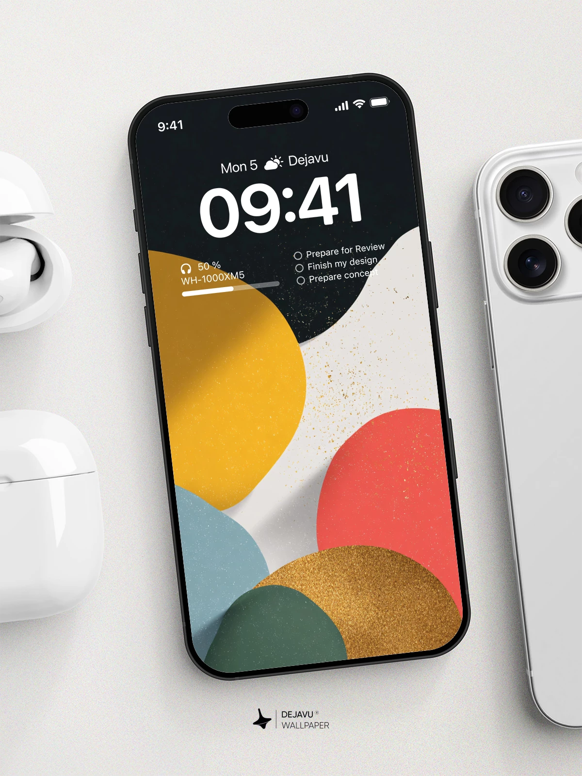Abstract Geometric Wallpaper 4K for Mobile Background