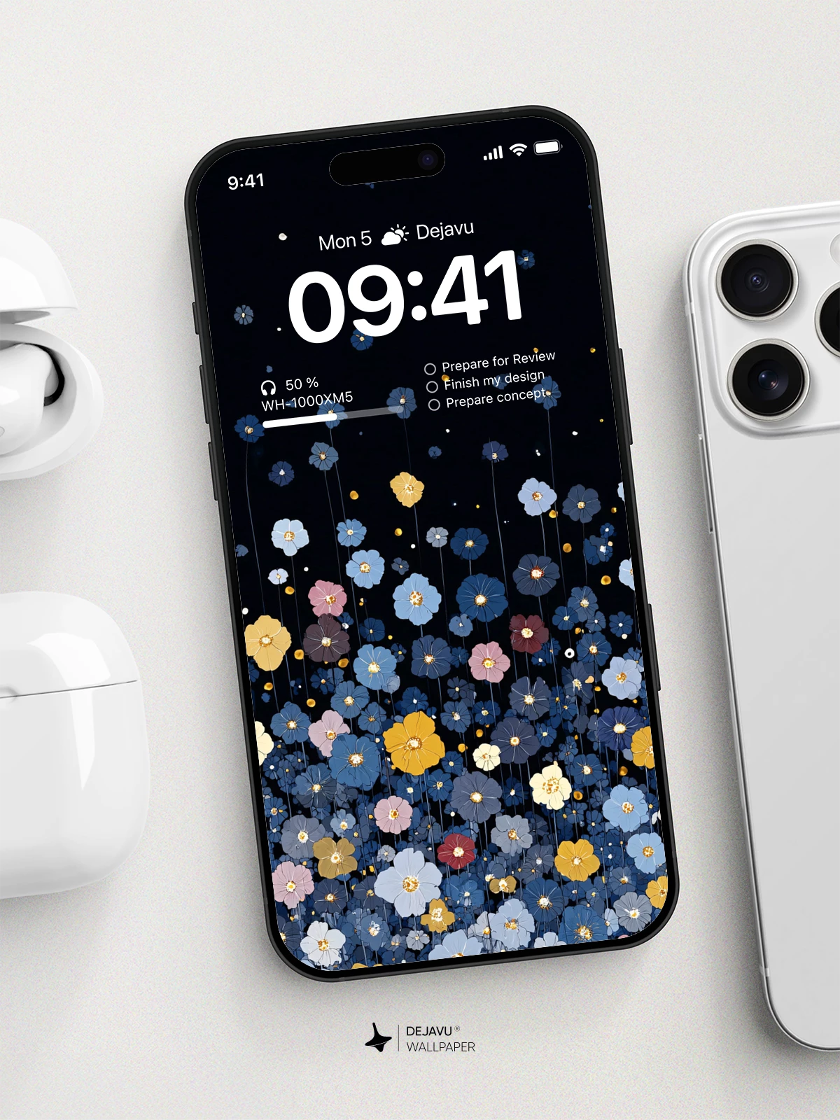Colorful Floral Wallpaper 4K for Mobile Background
