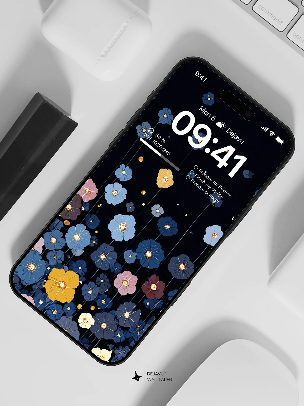 Colorful Floral Wallpaper 4K for Mobile Background