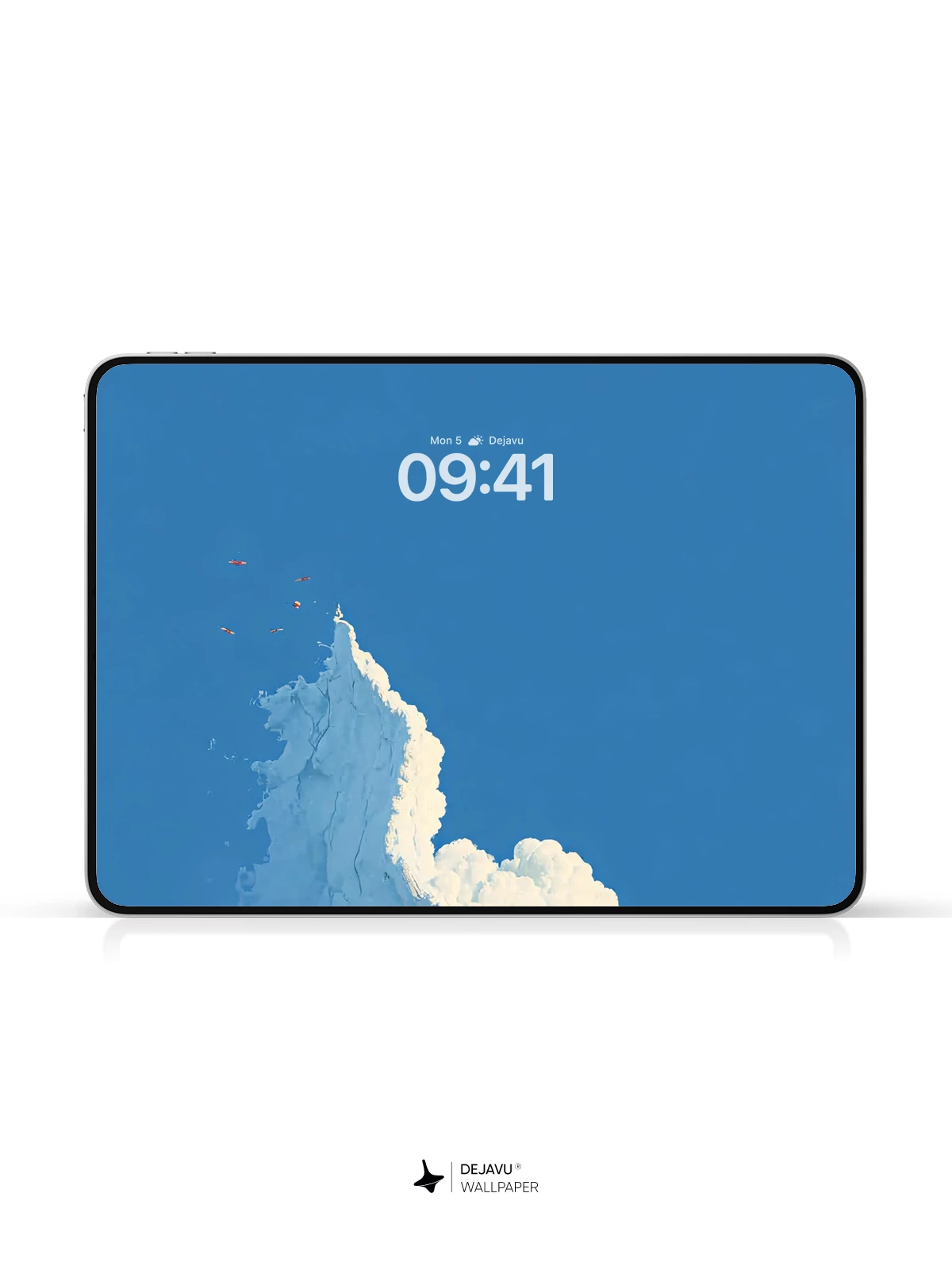 Blue Sky Cloud Wallpaper 4K for iPhone Lock Screen