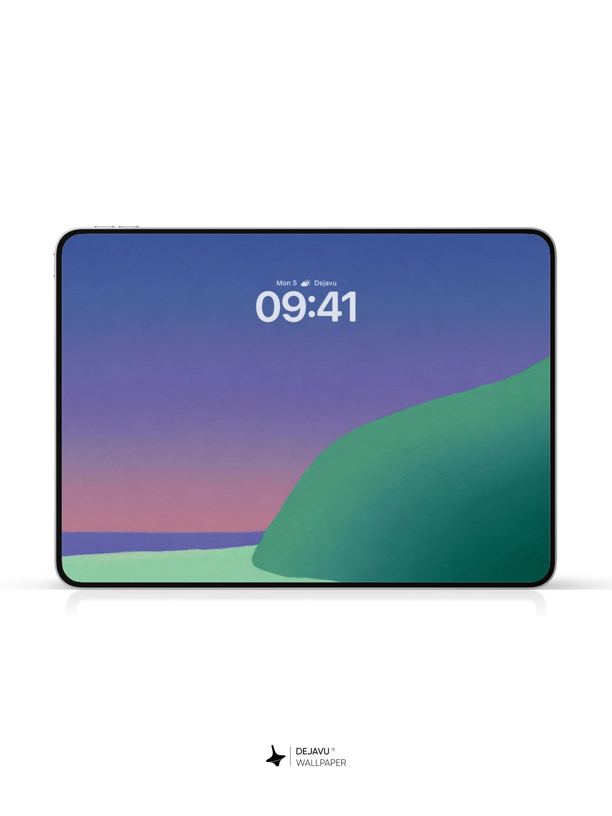 Gradient Landscape Wallpaper 4K for iPhone Lock Screen