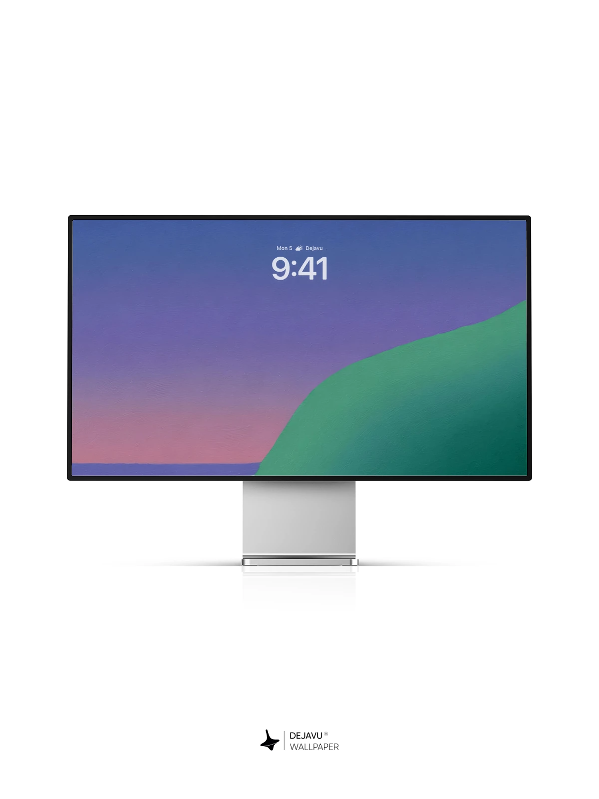 Gradient Landscape Wallpaper 4K for iPhone Lock Screen