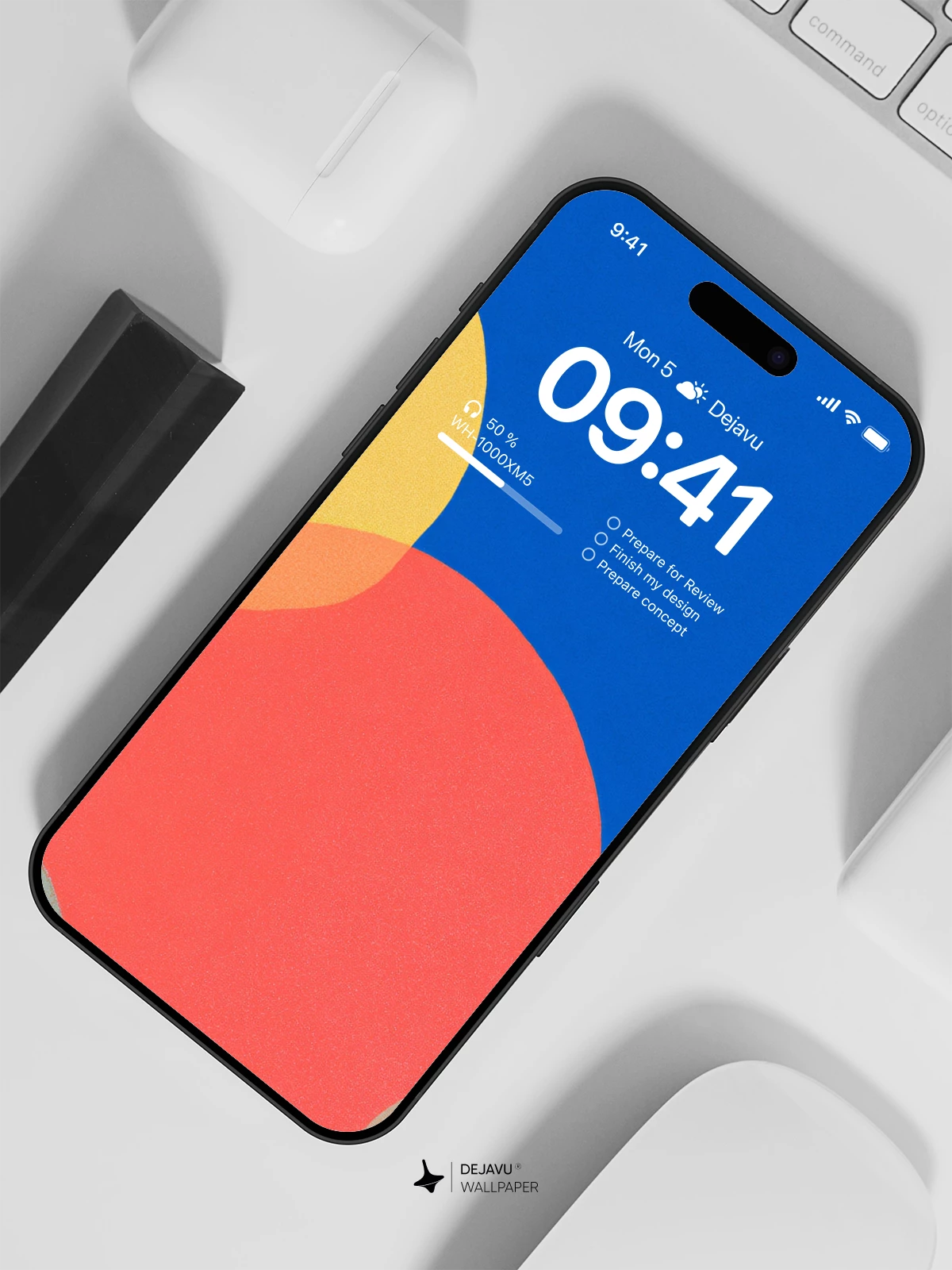 Colorful Circles Wallpaper 4K for iPhone Lock Screen