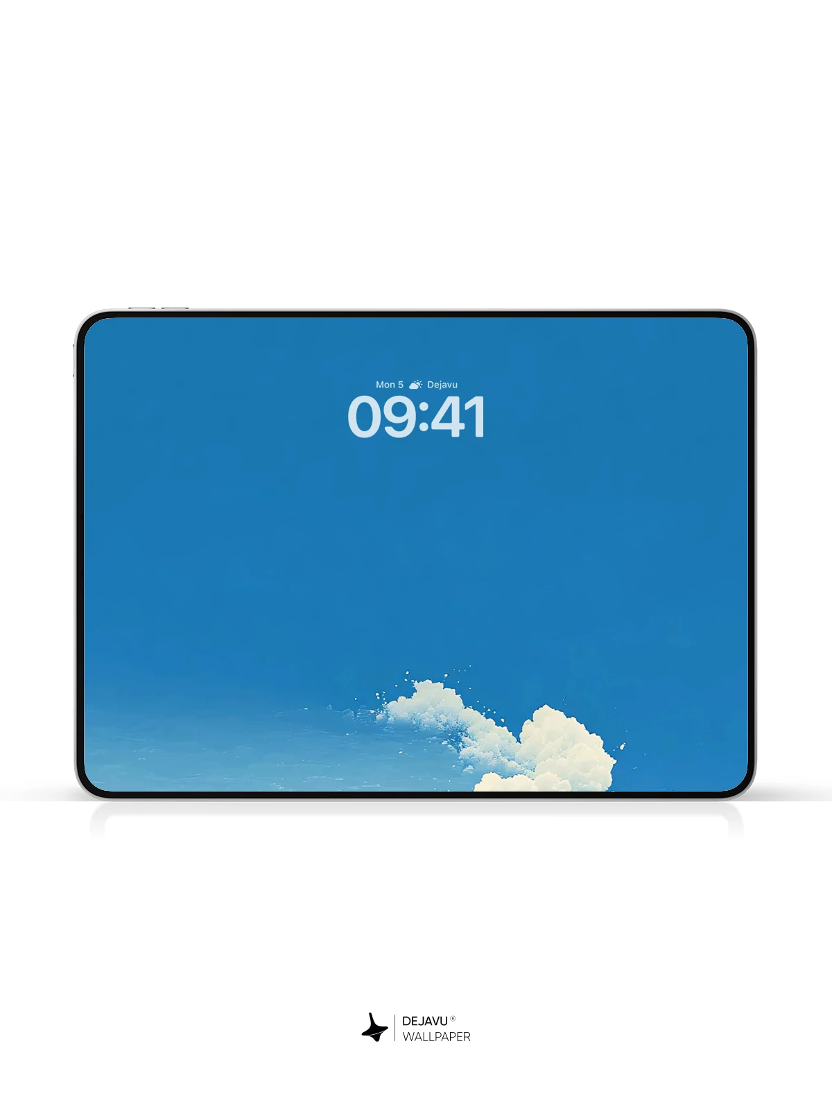 Minimal Cloud Wallpaper 4K for iPhone Lock Screen