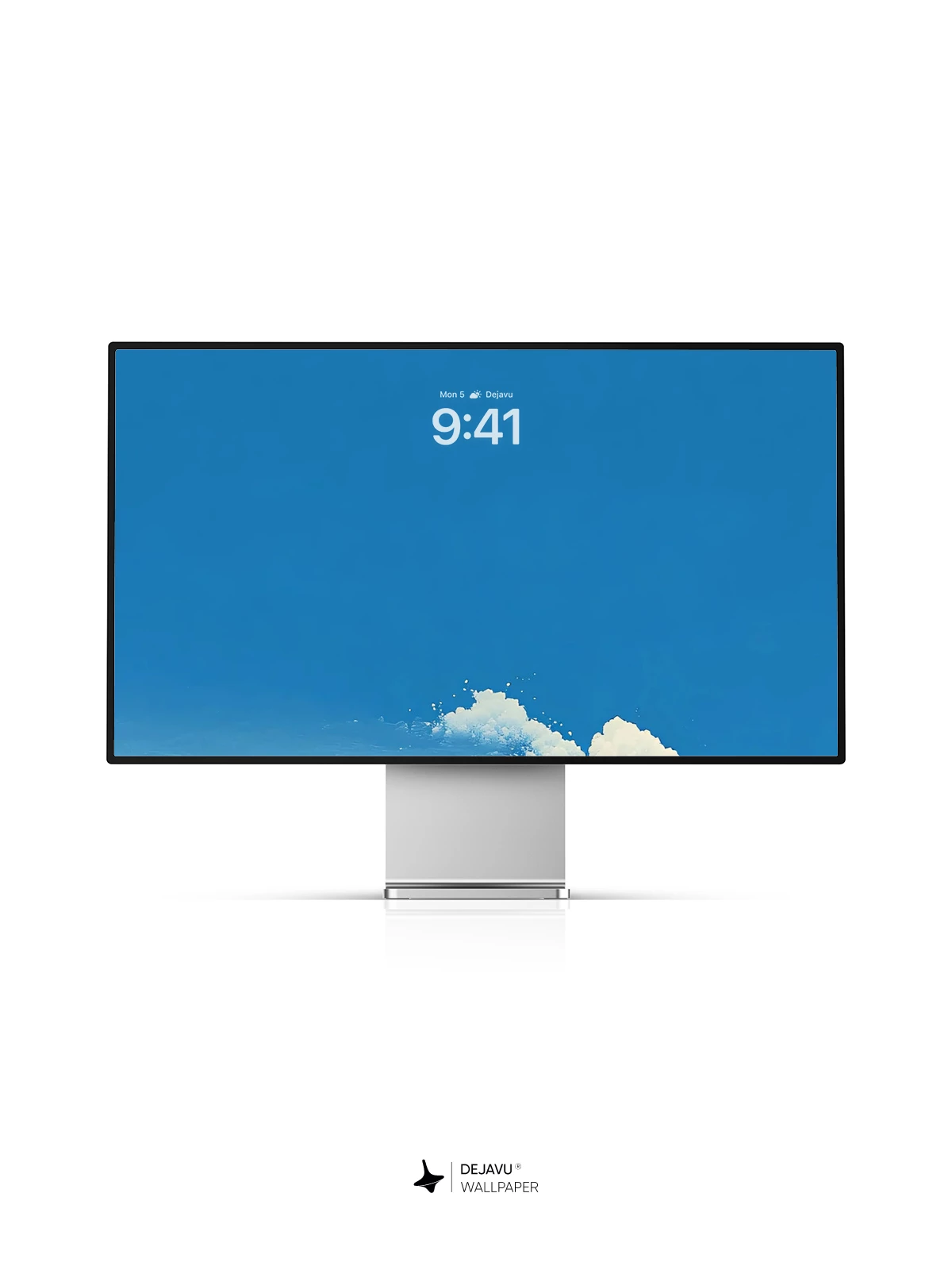 Minimal Cloud Wallpaper 4K for iPhone Lock Screen