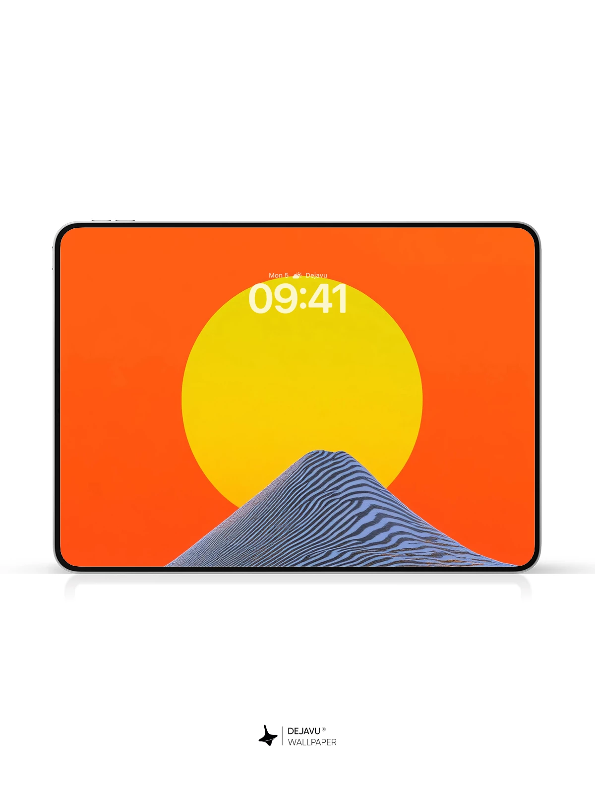 Sunset Mountain Wallpaper 4K for iPhone Lock Screen