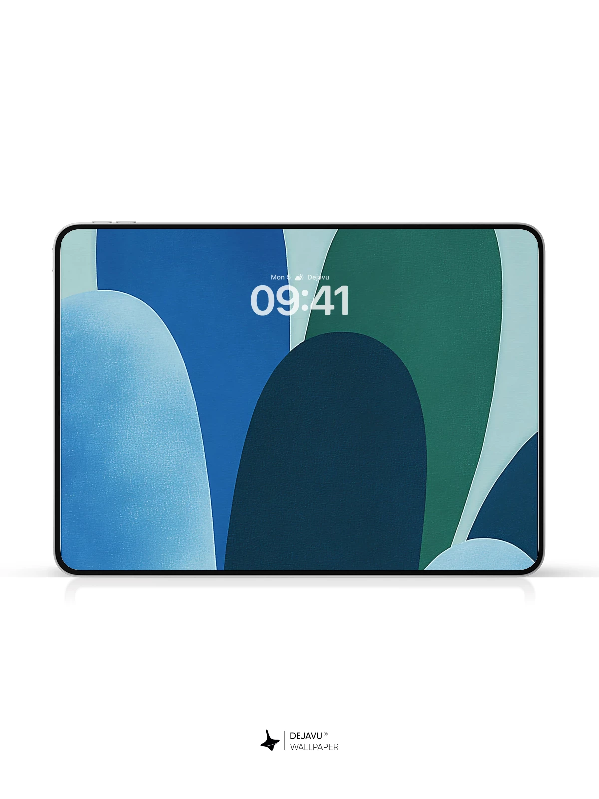 Blue and Green Abstract Wallpaper 4K for iPhone Lock Screen