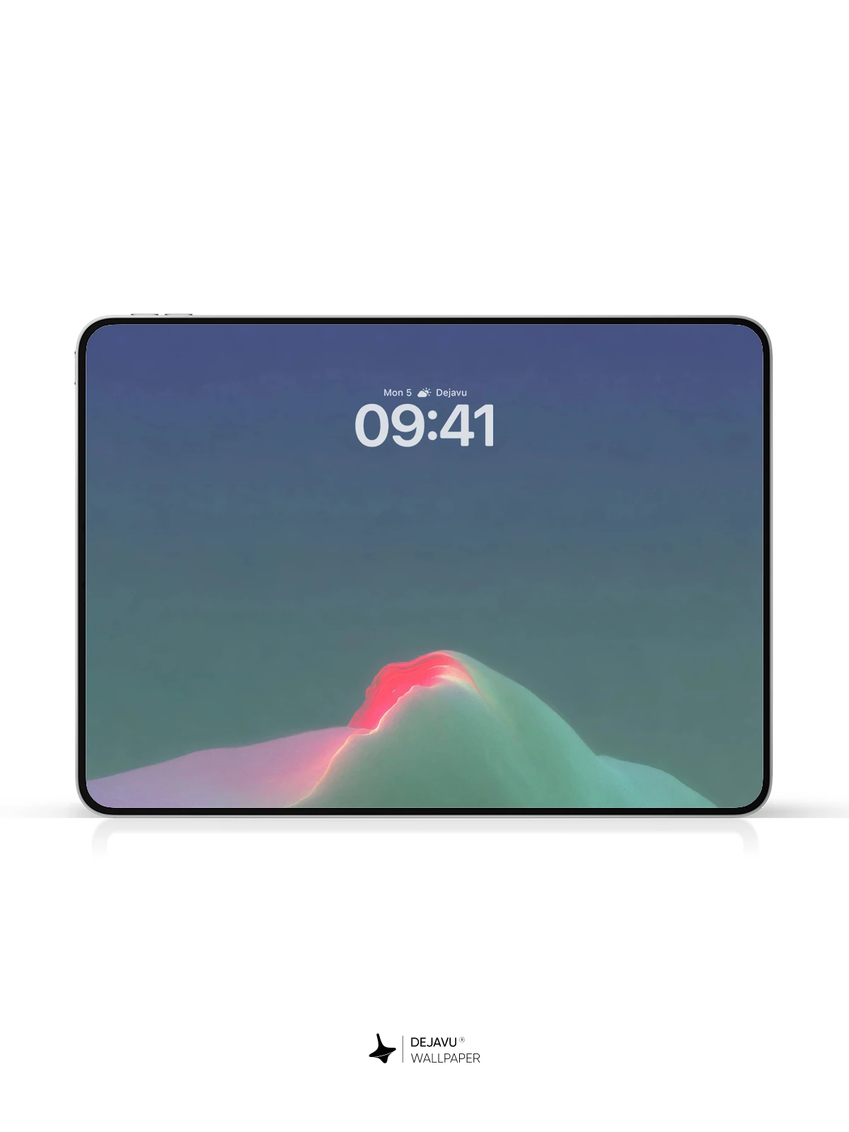 Abstract Gradient Hill Wallpaper 4K for iPhone Lock Screen