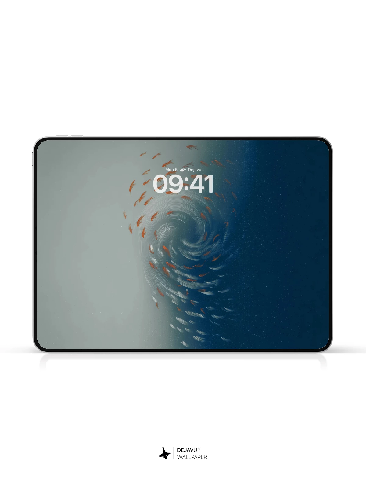 Whirlpool Fish Wallpaper 4K for iPhone Lock Screen