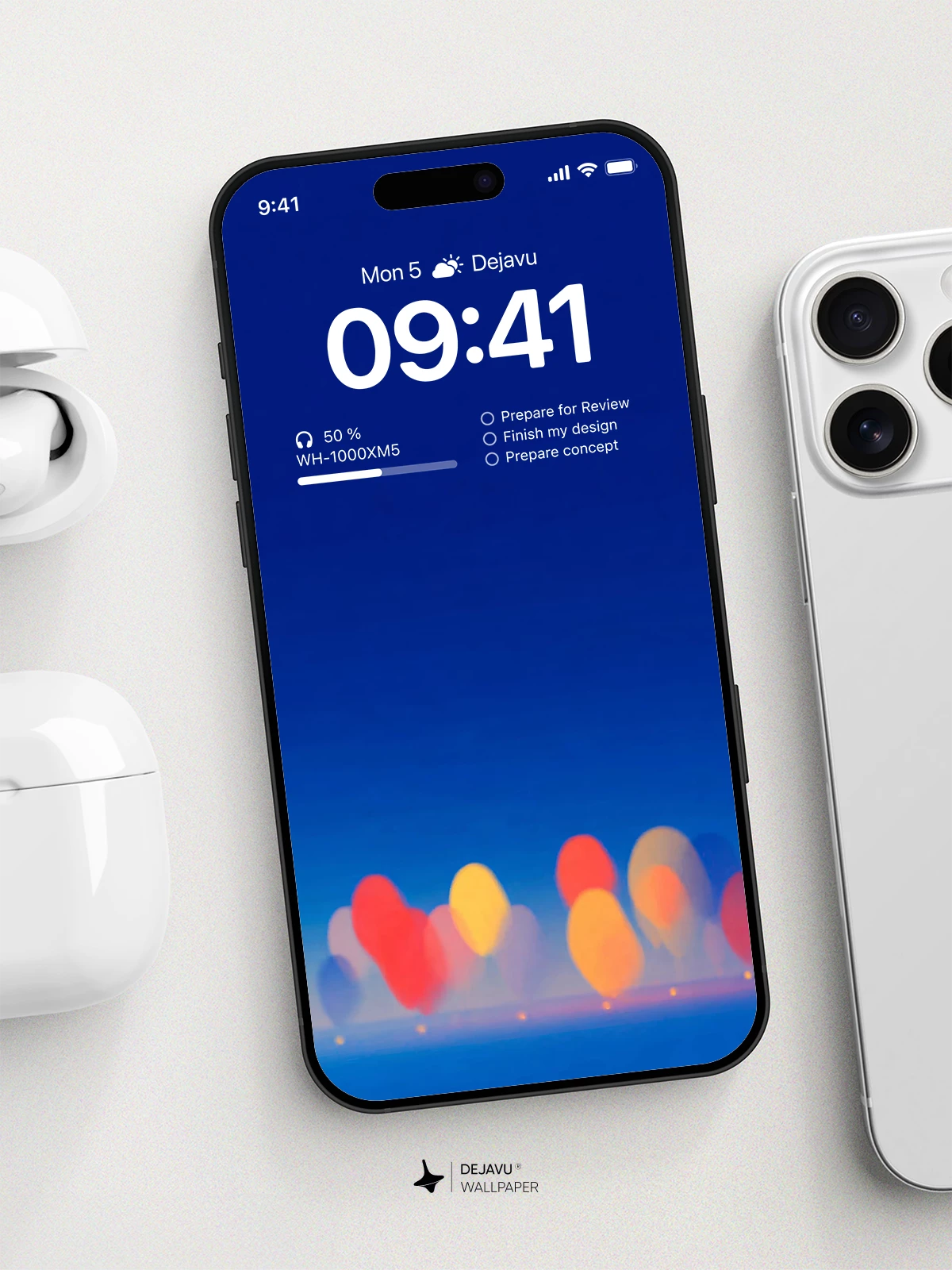 Colorful Balloons Wallpaper 4K for iPhone Lock Screen