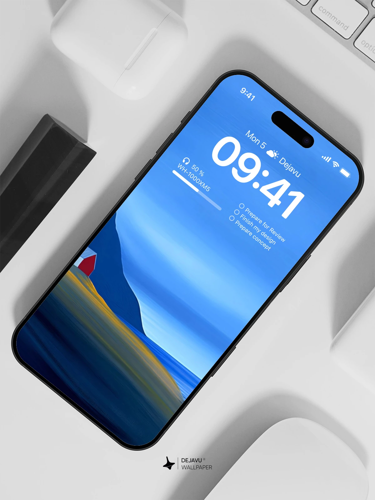 Coastal Landscape Wallpaper 4K for iPhone Lock Screen