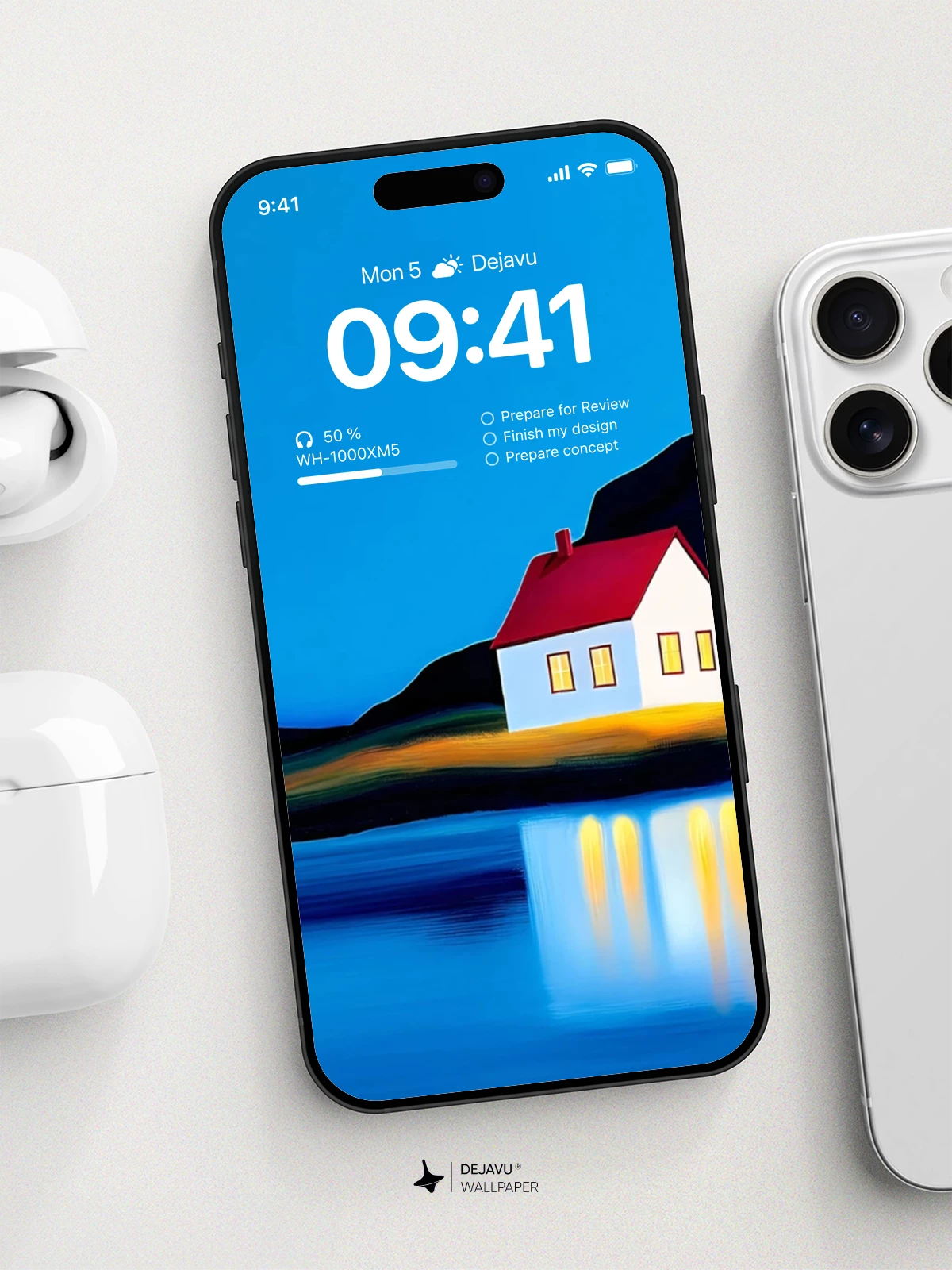 Scenic House Wallpaper 4K for iPhone Lock Screen