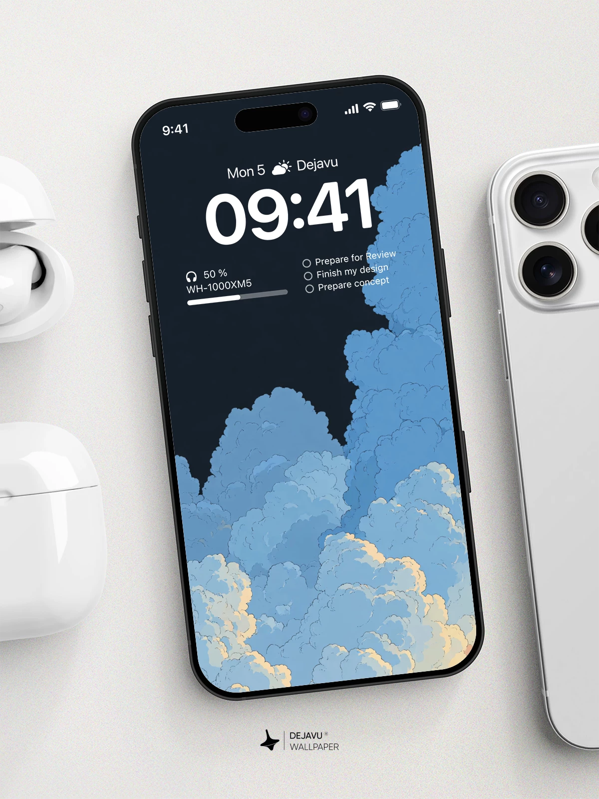 Cloud Wallpaper 4K for iPhone Lock Screen
