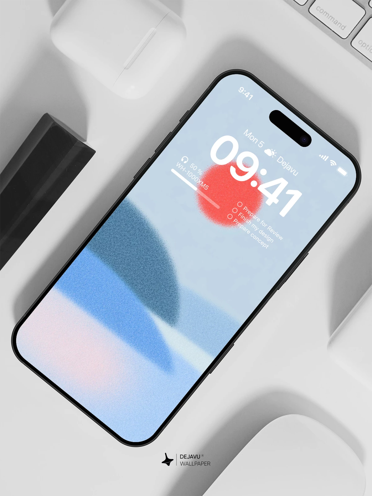 Minimalist Sunrise Wallpaper 4K for iPhone Lock Screen