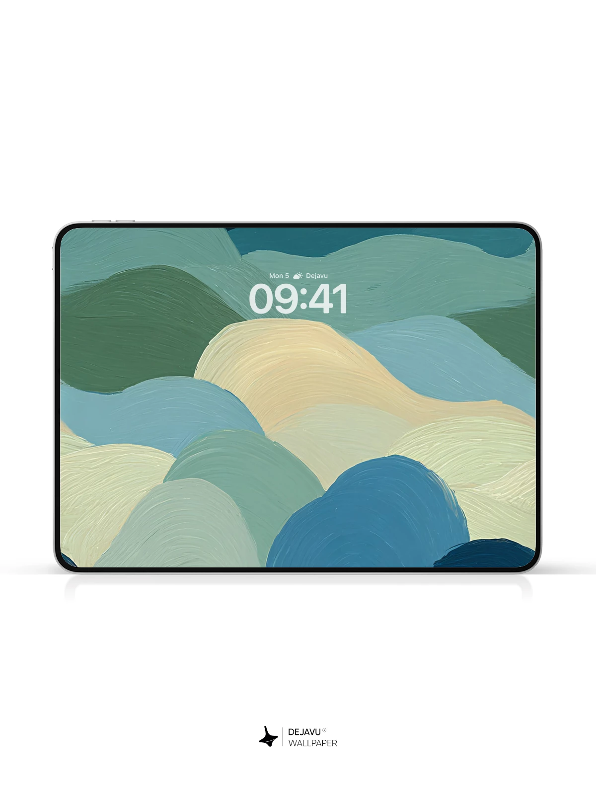 Abstract Pastel Wave Wallpaper 4K for iPhone Lock Screen