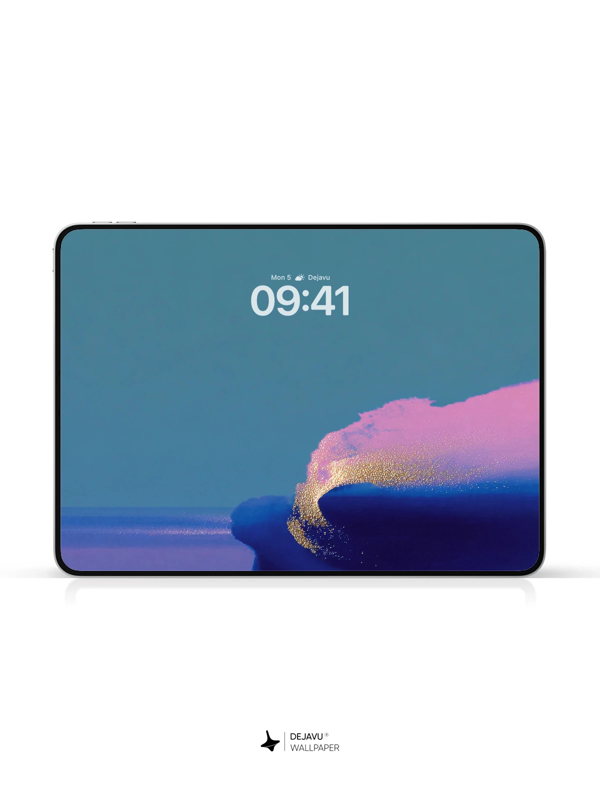 Blue and Pink Abstract Wallpaper 4K for iPhone Lock Screen