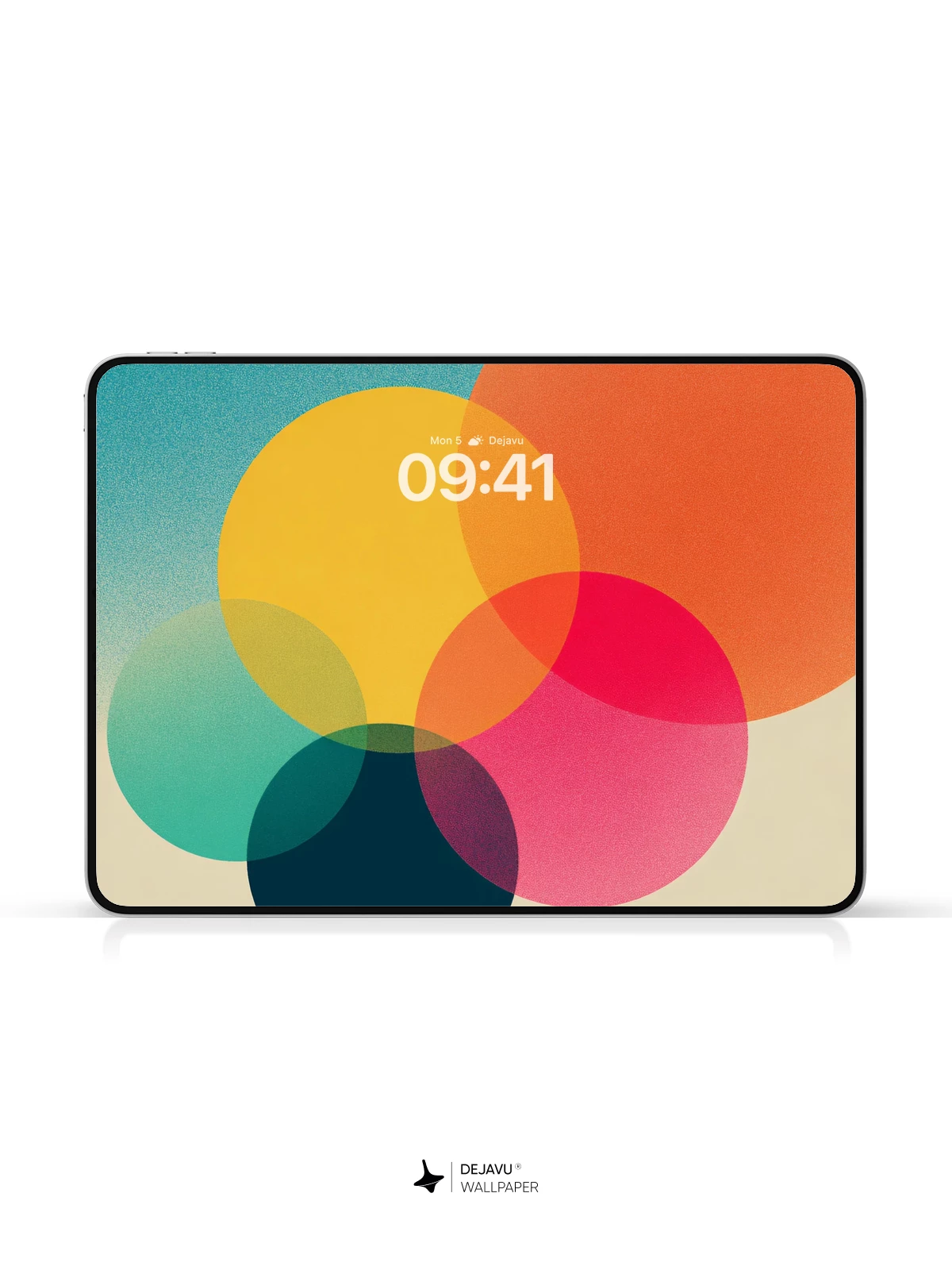 Colorful Circles Wallpaper 4K for iPhone Lock Screen