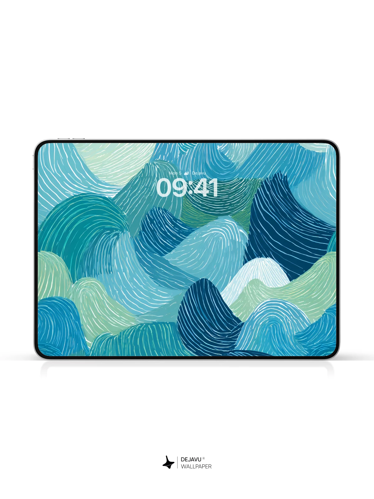 Abstract Wave Wallpaper 4K for iPhone Lock Screen
