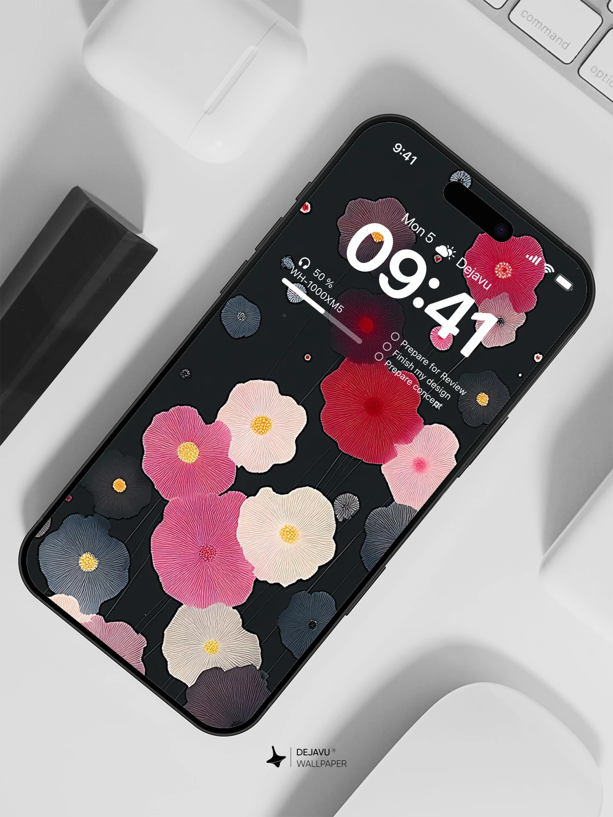 Floral Wallpaper 4K for iPhone Lock Screen