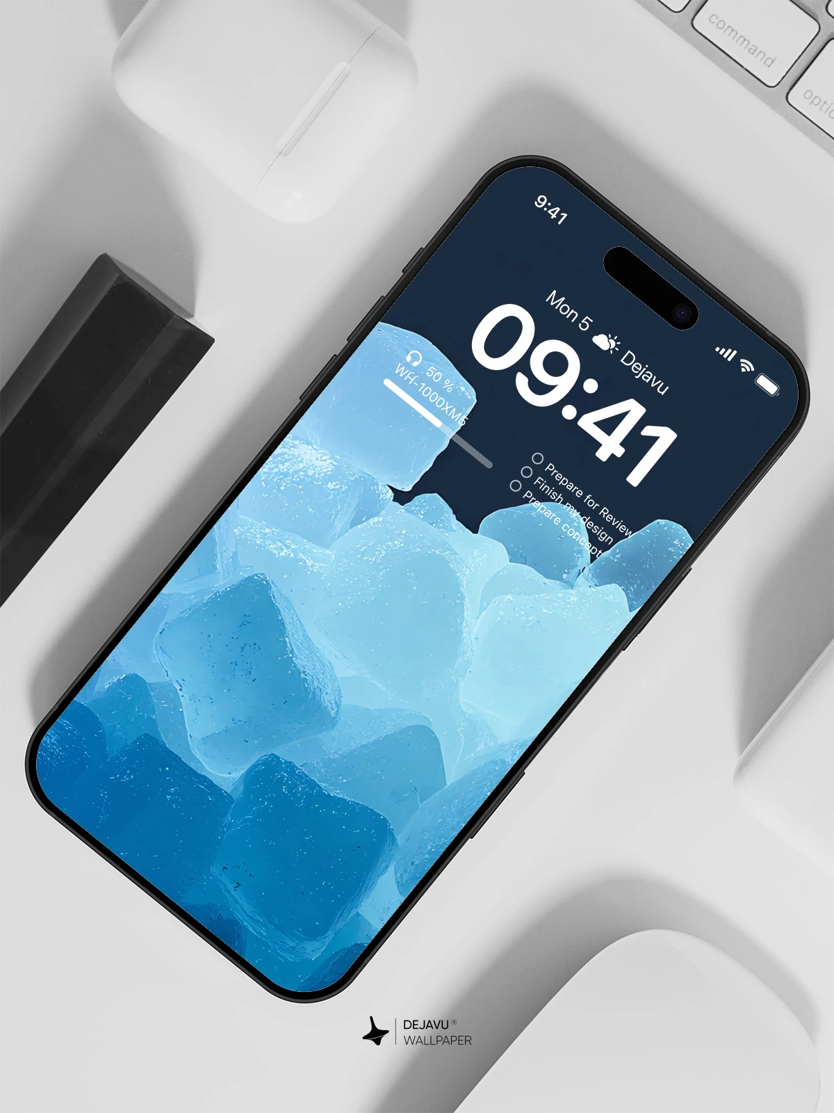 Ice Cube Wallpaper 4K for iPhone Lock Screen