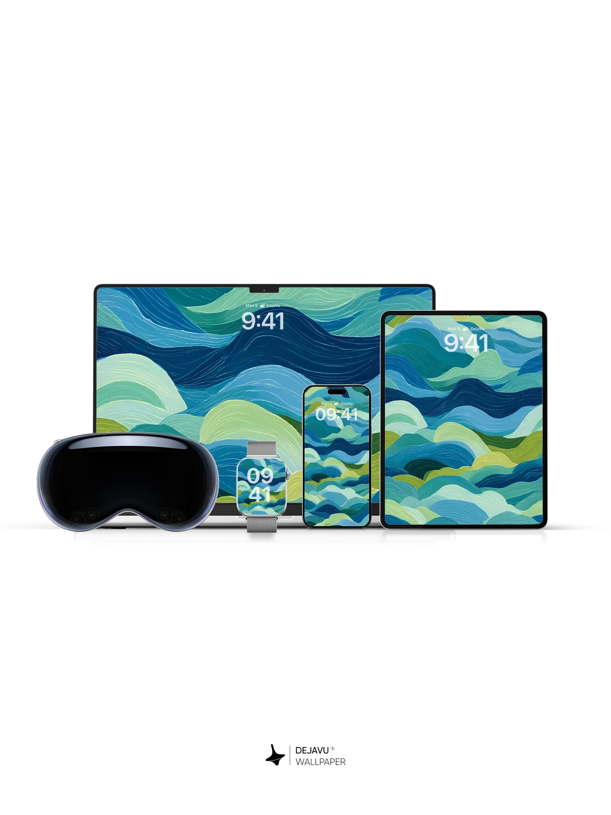 Abstract Wave Wallpaper 4K for iPhone Lock Screen