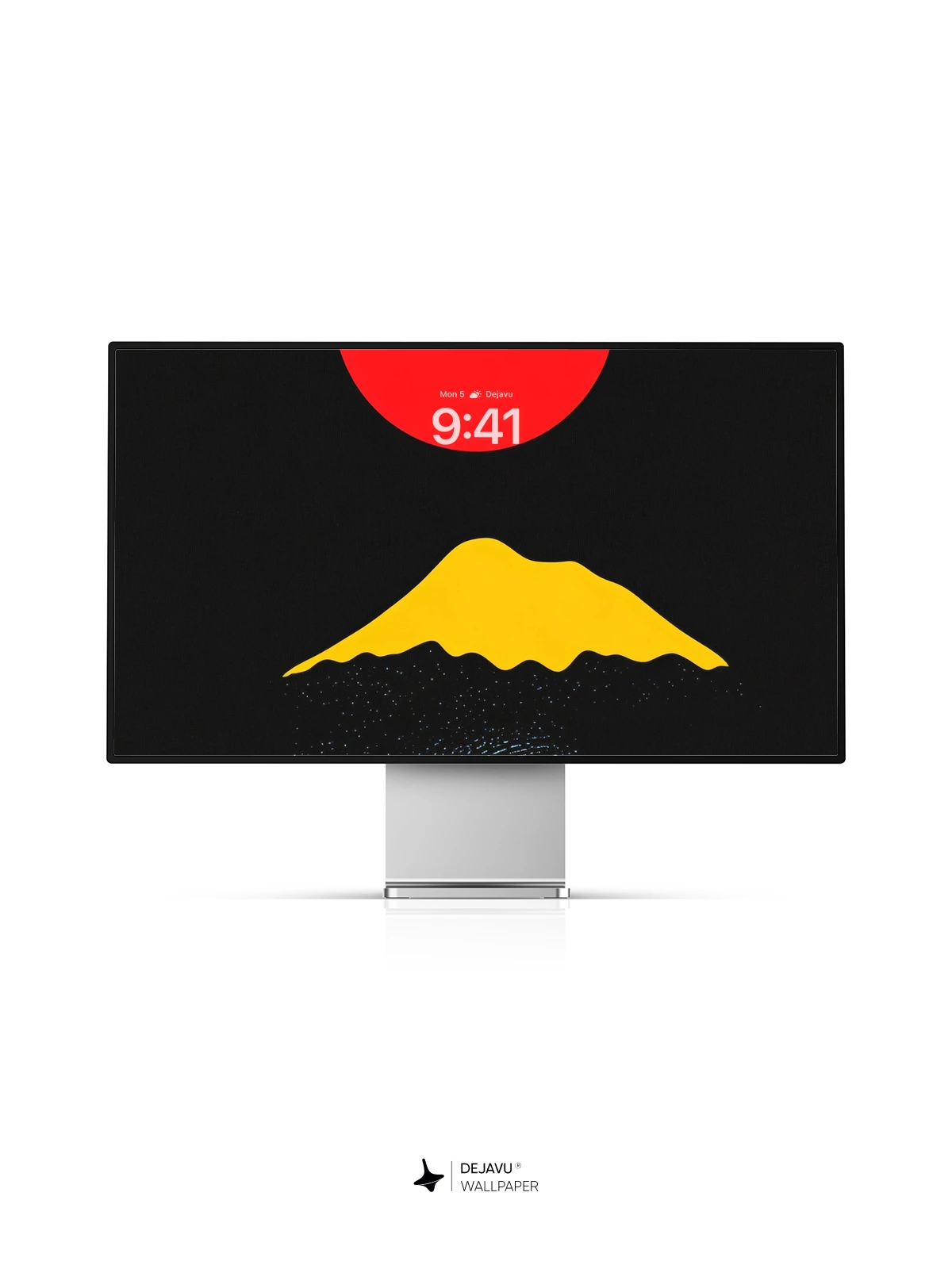 Mount Fuji Minimal Wallpaper 4K for iPhone Lock Screen