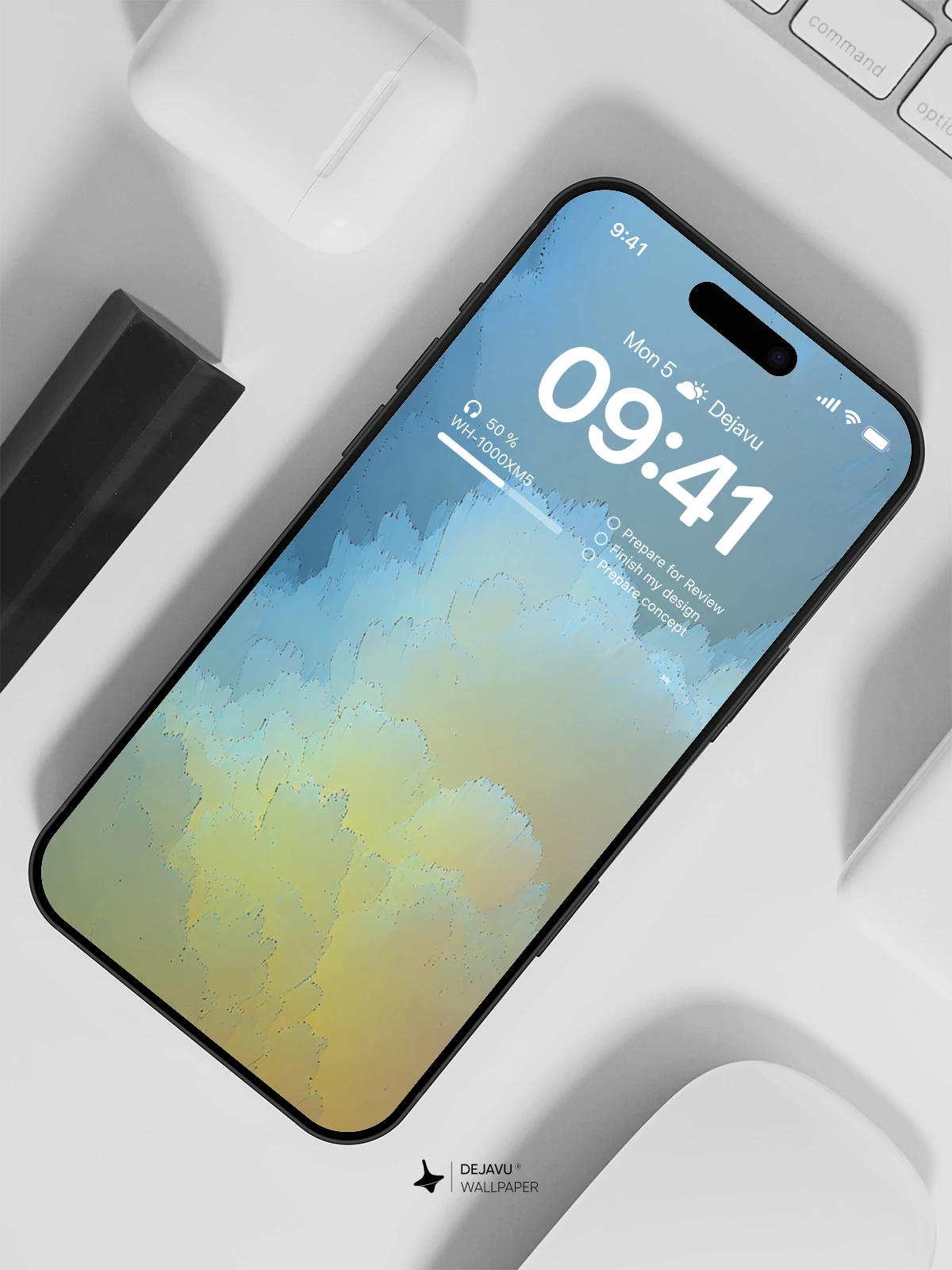 Abstract Clouds Wallpaper 4K for iPhone Lock Screen