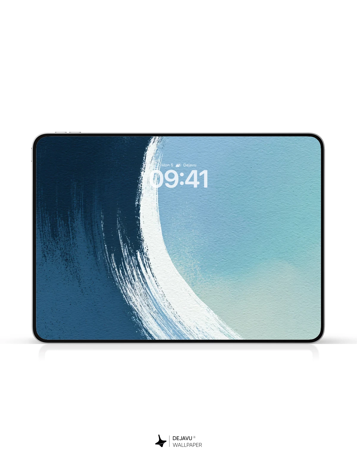 Blue Wave Wallpaper 4K for Mobile Background