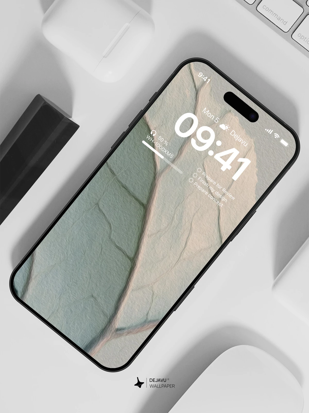 Leaf Wallpaper 4K for iPhone Lock Screen