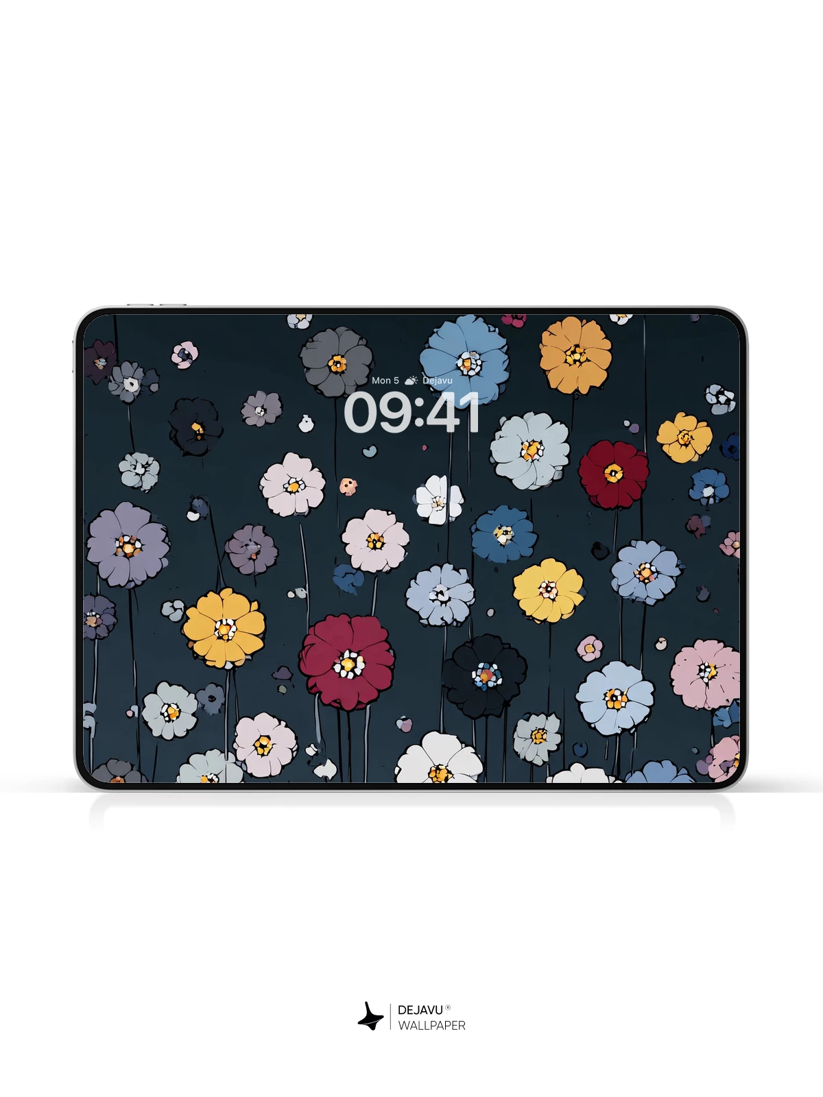 Colorful Floral Wallpaper 4K for iPhone Lock Screen