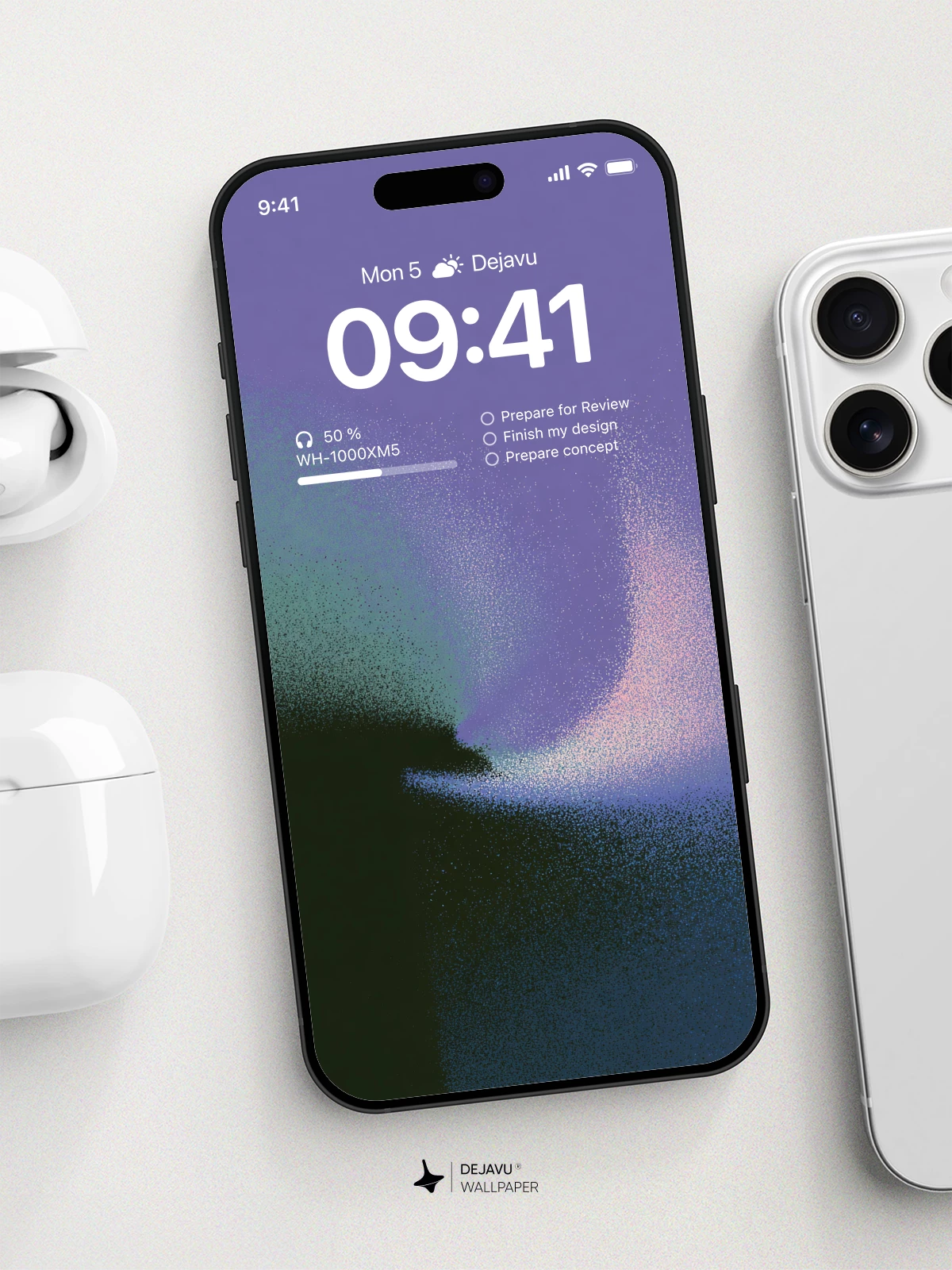 Abstract Gradient Wallpaper 4K for iPhone Lock Screen